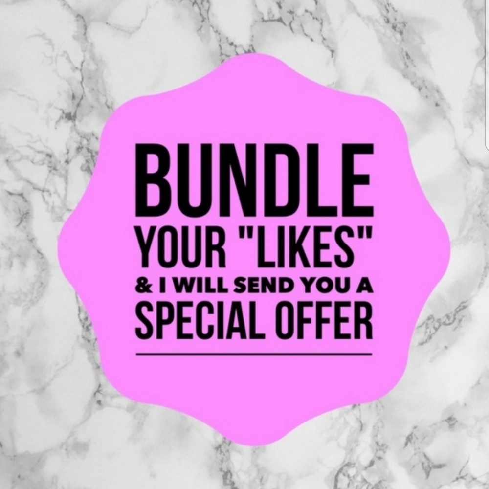 Bundle up your likes and get a discount!!